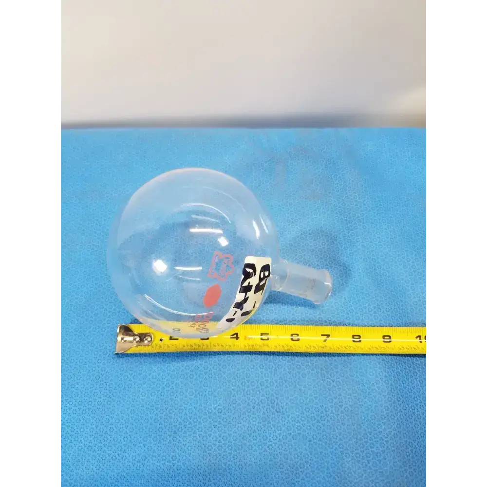 Kontes 1000 mL Round Bottom Glass Flask – Borosilicate Laboratory Ware Round Bottom Flask, second-hand product photo 1