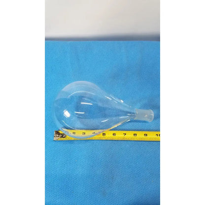 KONTES 1000mL Round-Bottom Flask – 24/40 Quickfit Joint Laboratory Glassware, second-hand product photo 3