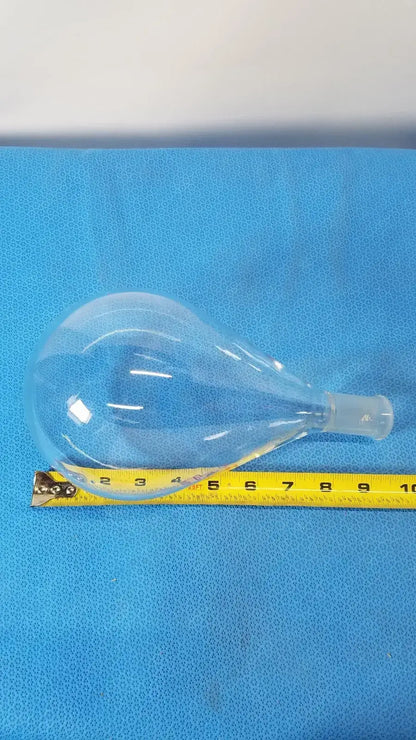 KONTES 1000mL Round-Bottom Flask – 24/40 Quickfit Joint Laboratory Glassware, second-hand product photo 3