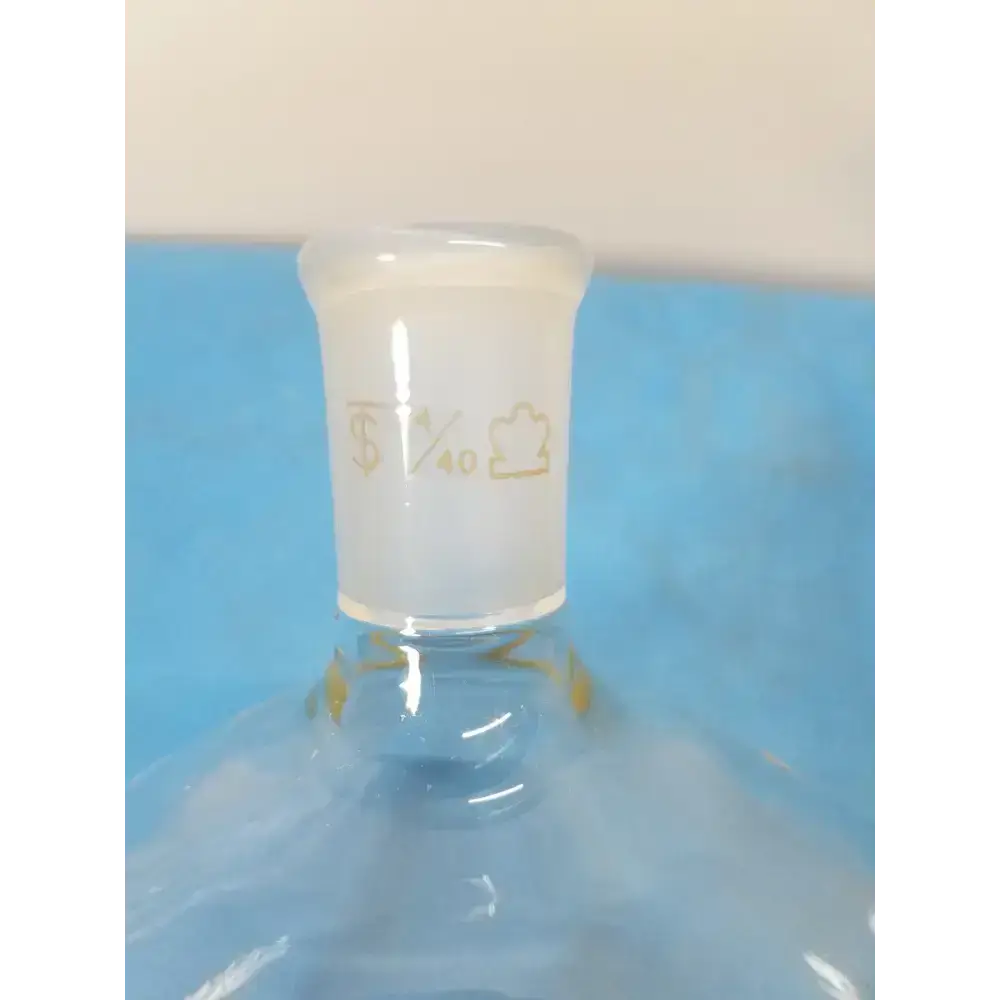 Kontes 3000 mL Round Bottom Glass Flask – Borosilicate Laboratory Round Bottom Flask, second-hand product photo 2