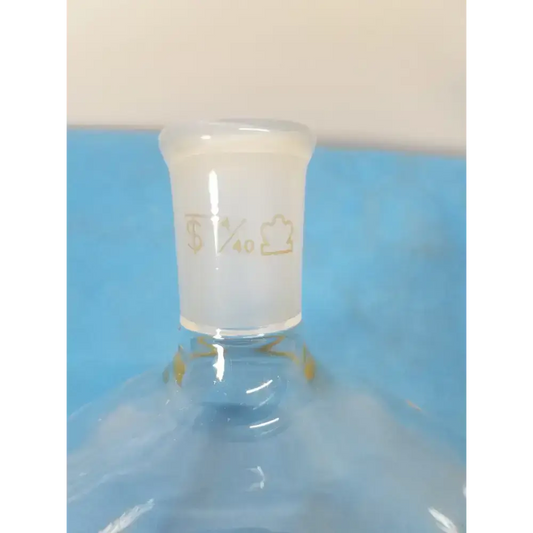 Kontes 3000 mL Round Bottom Glass Flask – Borosilicate Laboratory Round Bottom Flask, second-hand product photo 2