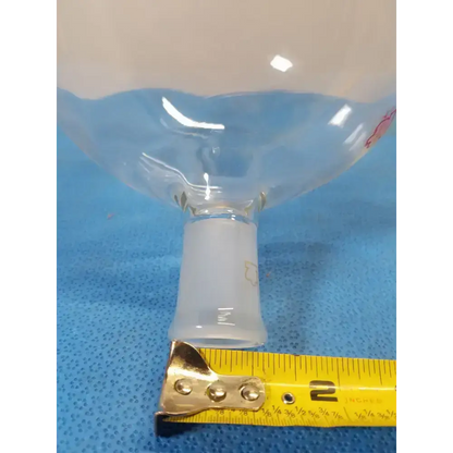Kontes 3000 mL Round Bottom Glass Flask – Borosilicate Laboratory Round Bottom Flask, second-hand product photo 5