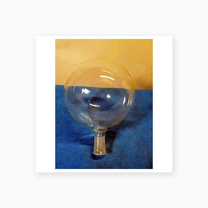 Kontes 3000 mL Round Bottom Glass Flask – Borosilicate Laboratory Round Bottom Flask, second-hand product photo 1
