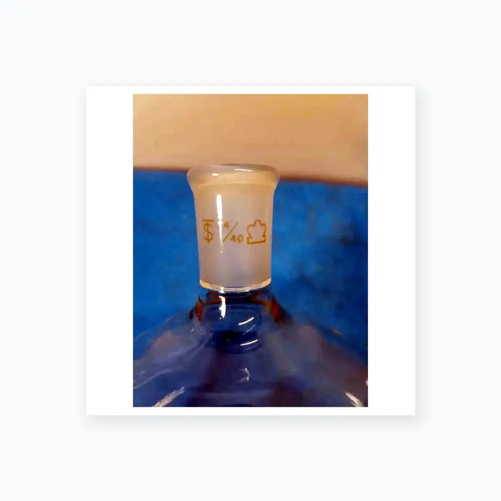 Kontes 3000 mL Round Bottom Glass Flask – Borosilicate Laboratory Ware Round Bottom Flask, second-hand product photo 6