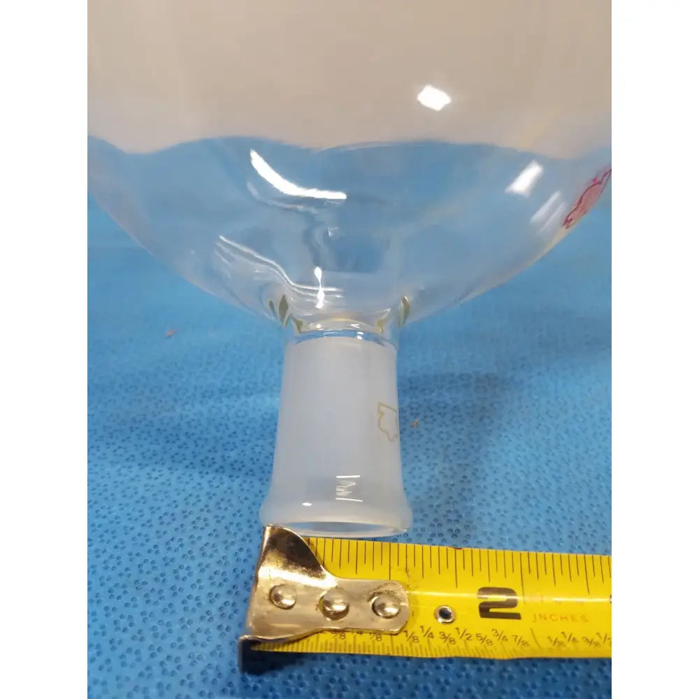 Kontes 3000 mL Round Bottom Glass Flask – Borosilicate Laboratory Ware Round Bottom Flask, second-hand product photo 9