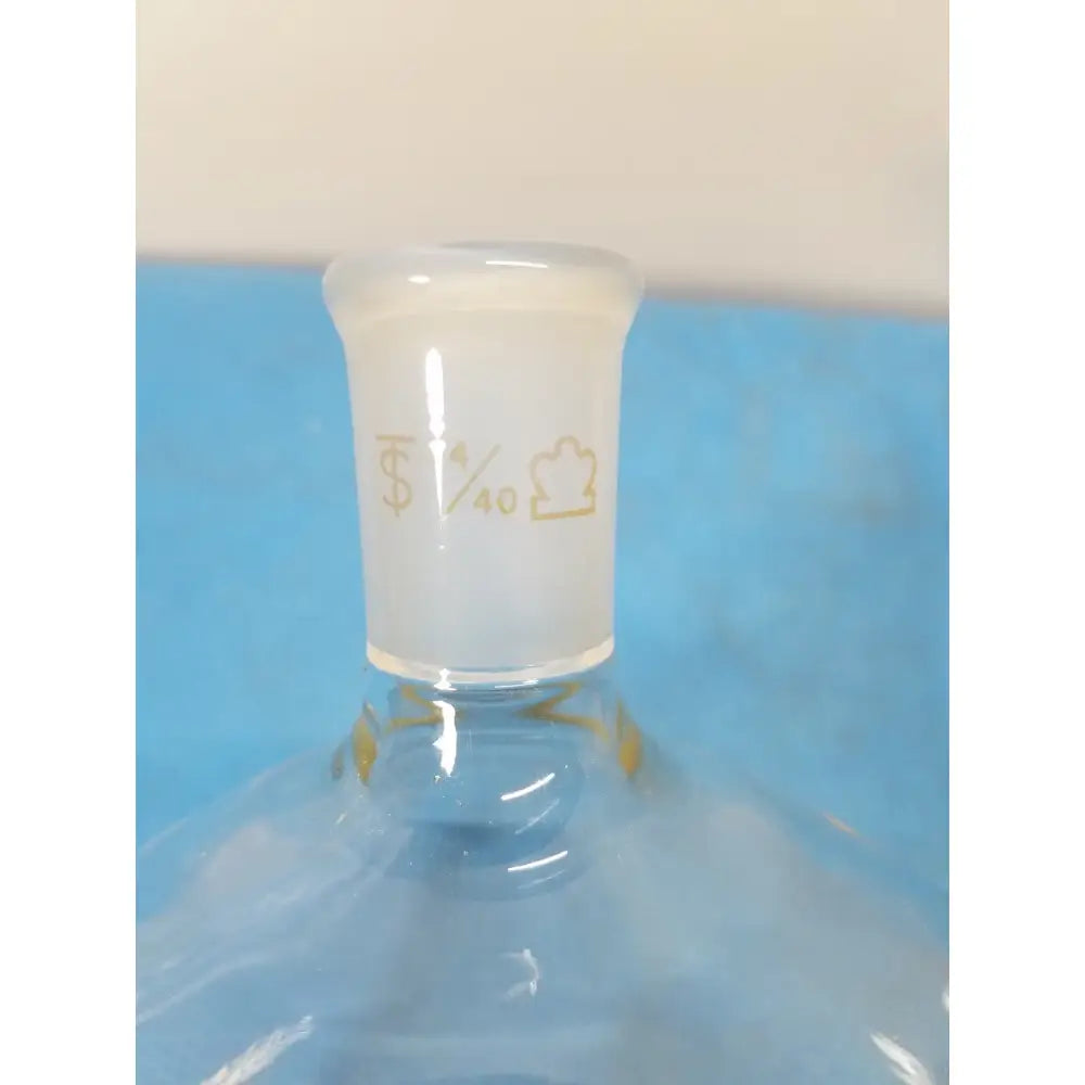 Kontes 3000 mL Round Bottom Glass Flask – Borosilicate Laboratory Ware Round Bottom Flask, second-hand product photo 6