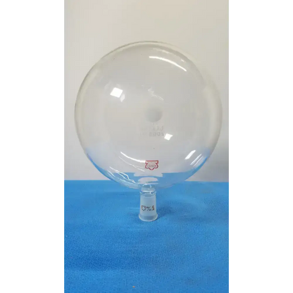 Kontes 3000 mL Round Bottom Glass Flask – Borosilicate Laboratory Ware Round Bottom Flask, second-hand product photo 1