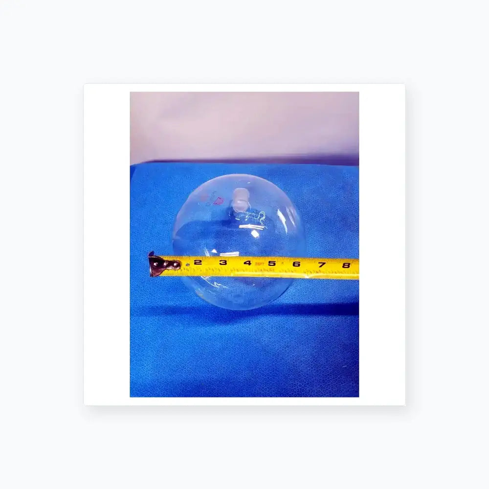 Kontes 3000 mL Round Bottom Glass Flask – Borosilicate Laboratory Ware Round Bottom Flask, second-hand product photo 2