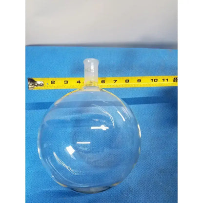 Kontes 3000 mL Round Bottom Glass Flask – Borosilicate Laboratory Ware Round Bottom Flask, second-hand product photo 3