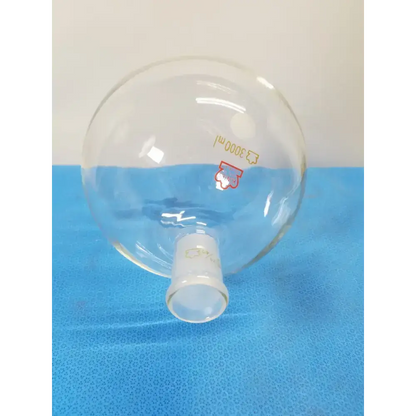 Kontes 3000 mL Round Bottom Glass Flask – Borosilicate Laboratory Round Bottom Flask, second-hand product photo 9