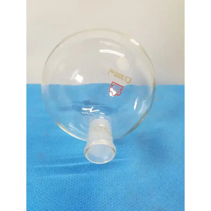 Kontes 3000 mL Round Bottom Glass Flask – Borosilicate Laboratory Ware Round Bottom Flask, second-hand product photo 4
