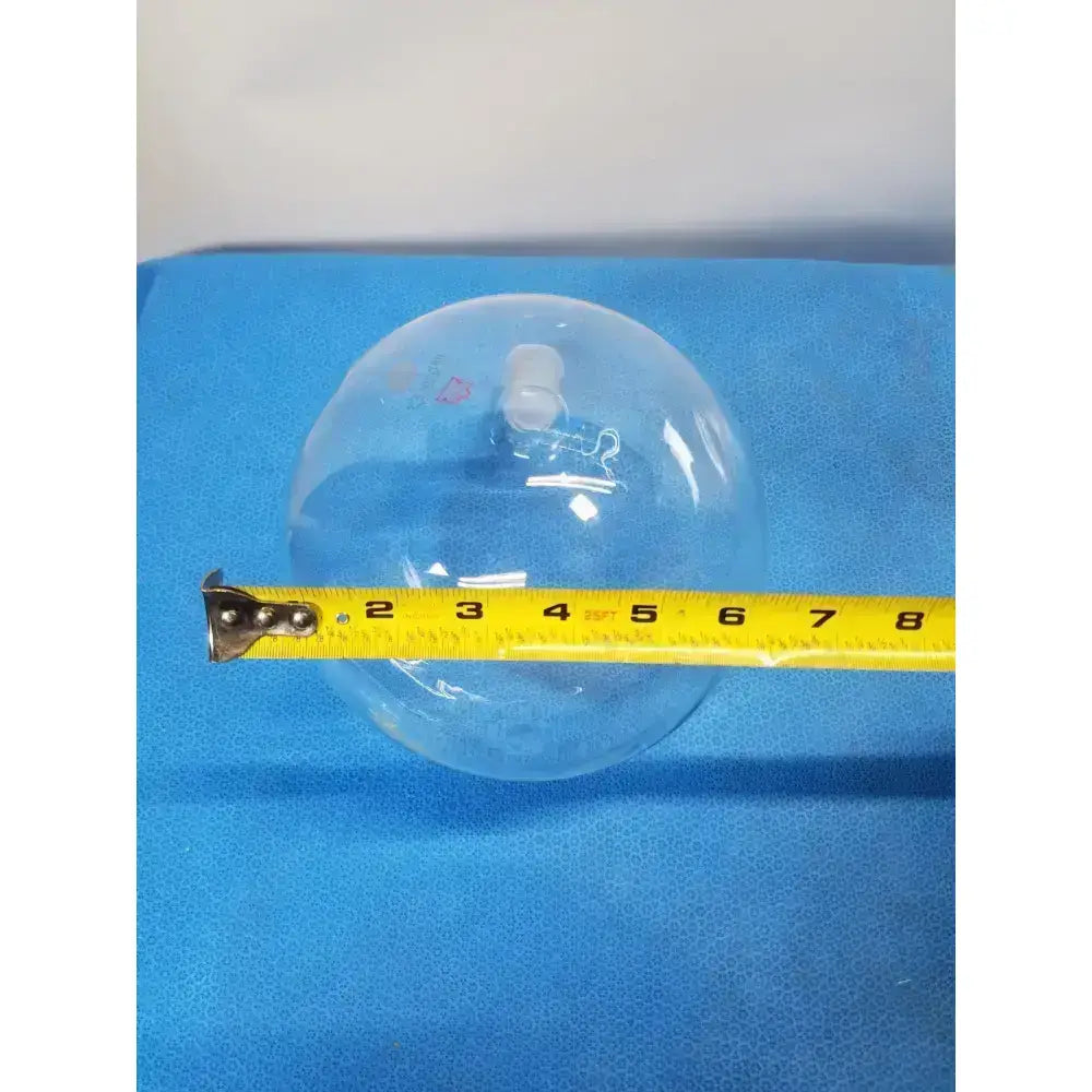 Kontes 3000 mL Round Bottom Glass Flask – Borosilicate Laboratory Ware Round Bottom Flask, second-hand product photo 2