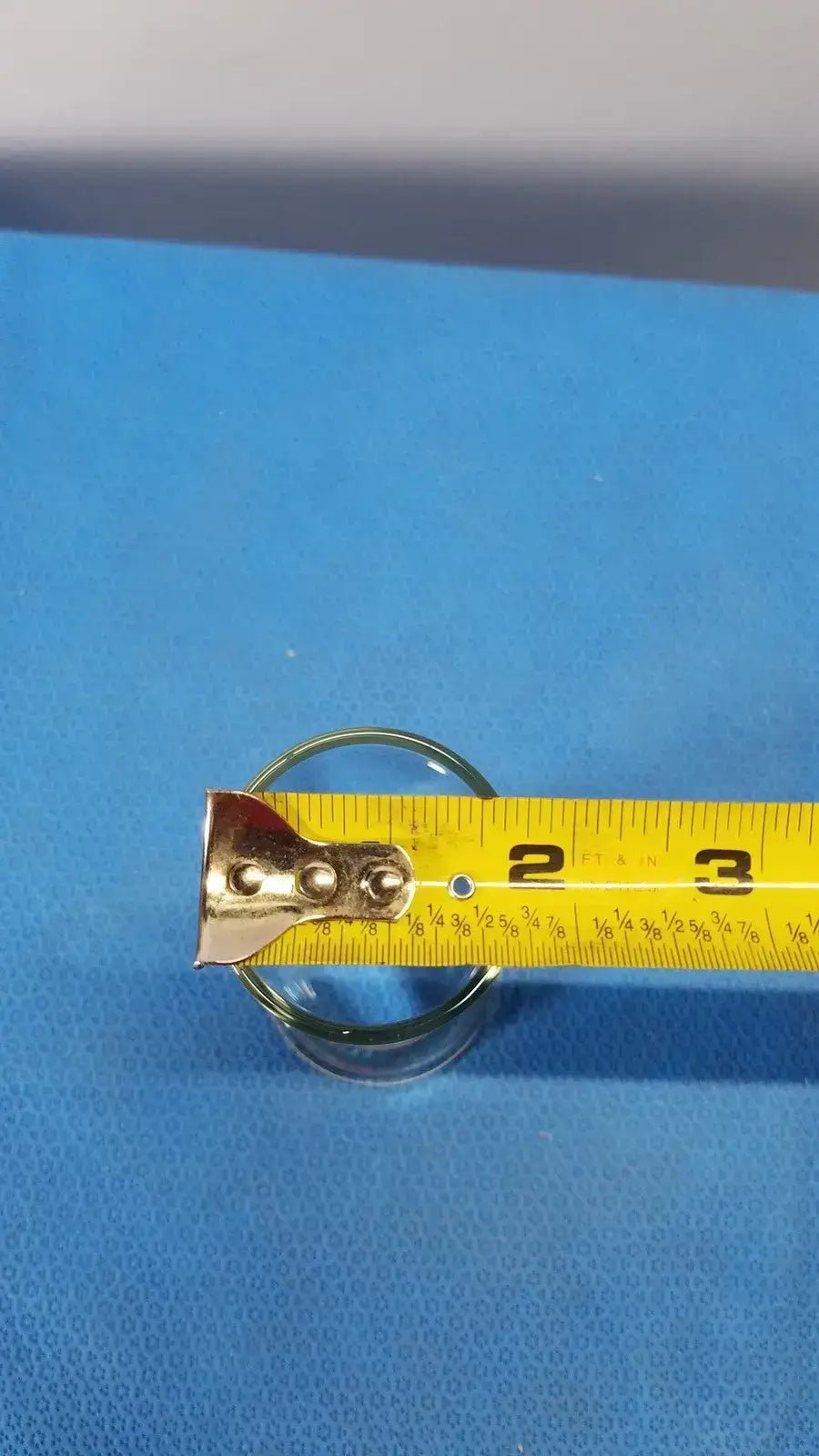 KONTES 40mL Laboratory Glass Low Form Measuring Cylinder, Round Bottom Graduated Cylinder, second-hand product photo 3