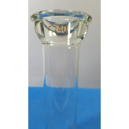 KONTES 40mL Laboratory Glass Low Form Measuring Cylinder, Round Bottom Graduated Cylinder, second-hand product photo 6