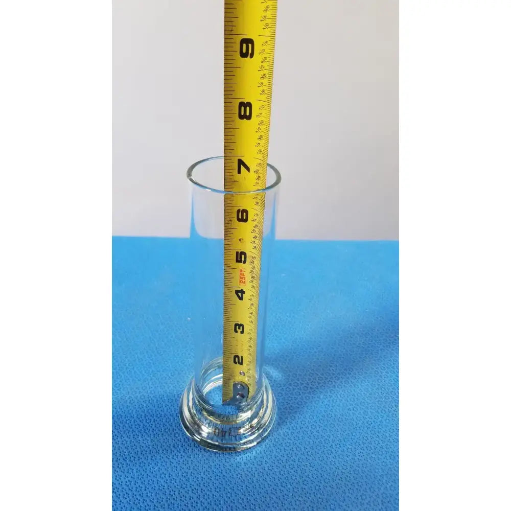 KONTES 40mL Laboratory Glass Low Form Measuring Cylinder, Round Bottom Graduated Cylinder, second-hand product photo 5