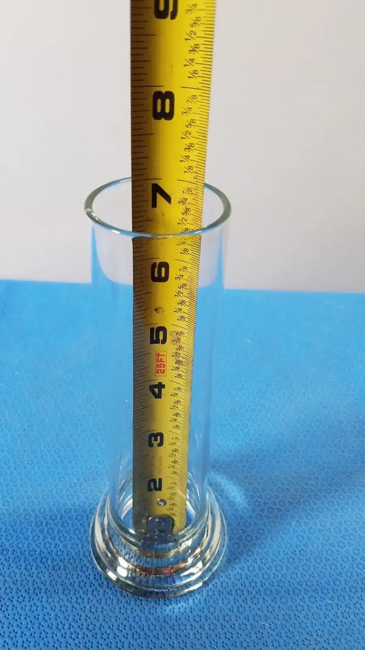 KONTES 40mL Laboratory Glass Low Form Measuring Cylinder, Round Bottom Graduated Cylinder, second-hand product photo 2