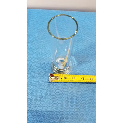 KONTES 40mL Laboratory Glass Low Form Measuring Cylinder, Round Bottom Graduated Cylinder, second-hand product photo 4