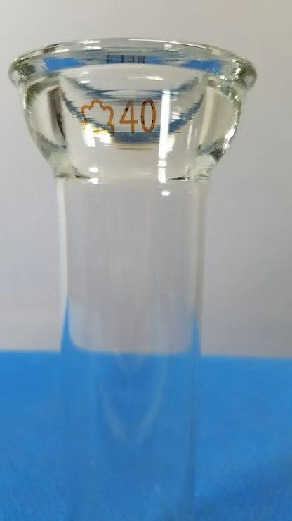 KONTES 40mL Laboratory Glass Low Form Measuring Cylinder, Round Bottom Graduated Cylinder, second-hand product photo 6