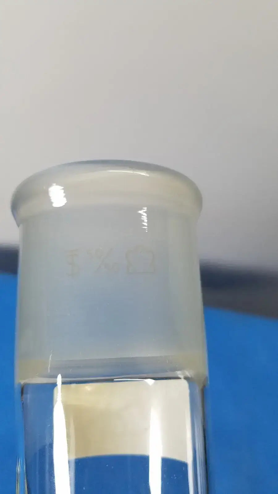 KONTES 50/50 Ground Joint Corning Laboratory Glassware – Borosilicate Lab Conne Laboratory Glassware Adapter, second-hand product photo 3