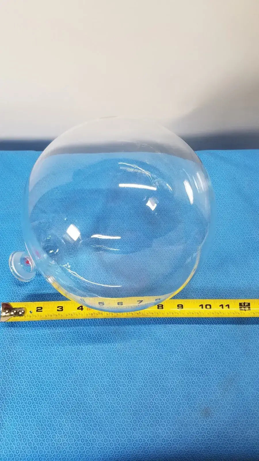 PYREX Kontes 5000 mL Glass Flask, Round Bottom, 35/25 Spherical Joint, Ball & Socket Laboratory Glassware, second-hand product photo 4