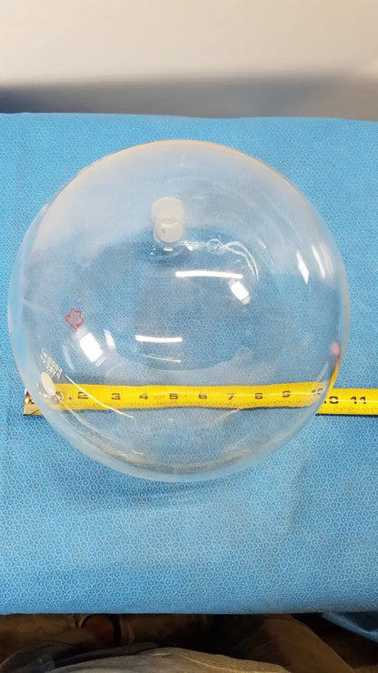 PYREX Kontes 5000mL Round Bottom Flask 24/40 Joint Borosilicate Lab Glass Laboratory Glassware, second-hand product photo 3