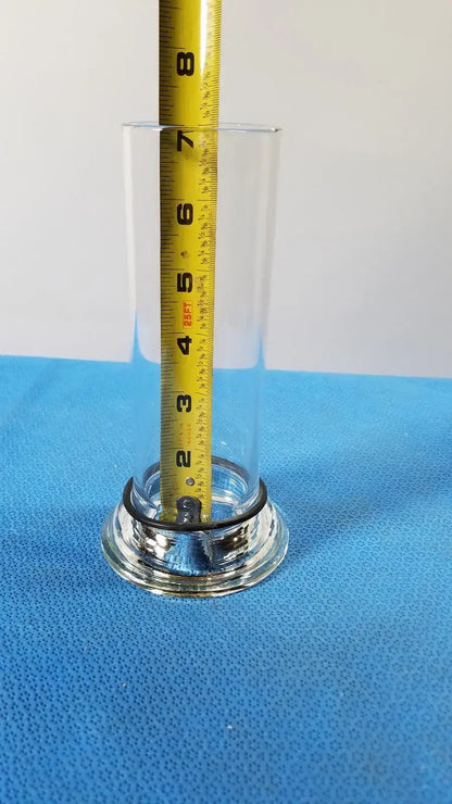 KONTES 50mm Glass Cylinder Adapter Laboratory Borosilicate Glassware Laboratory Glassware Adapter, second-hand product photo 3