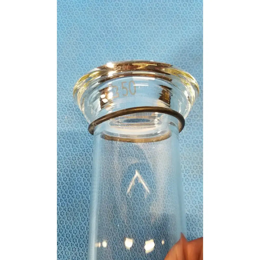 KONTES 50mm Glass Cylinder Adapter Laboratory Borosilicate Glassware Laboratory Glassware Adapter, second-hand product photo 4