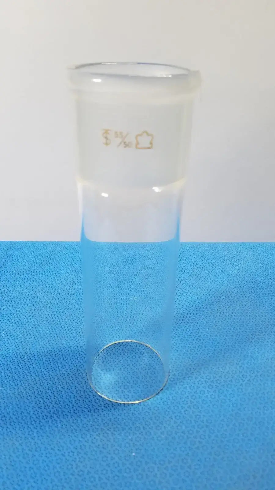 KONTES 55/50 Inner Ground Joint | Corning Lab Glassware Adapter Laboratory Glassware Adapter, second-hand product photo 1