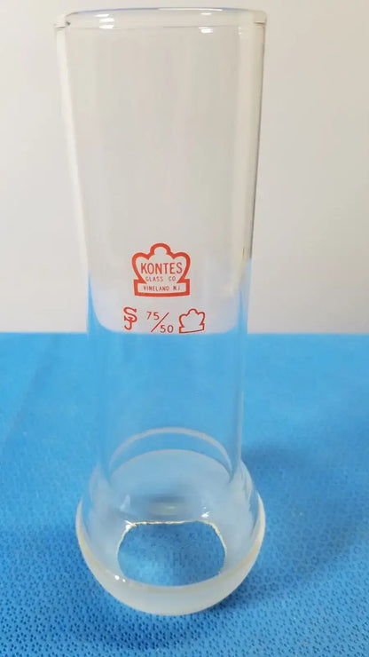 KONTES 75/50 Ball Joint Glassblower – Durable Borosilicate Glass Laboratory Laboratory Glassware Joint, second-hand product photo 1