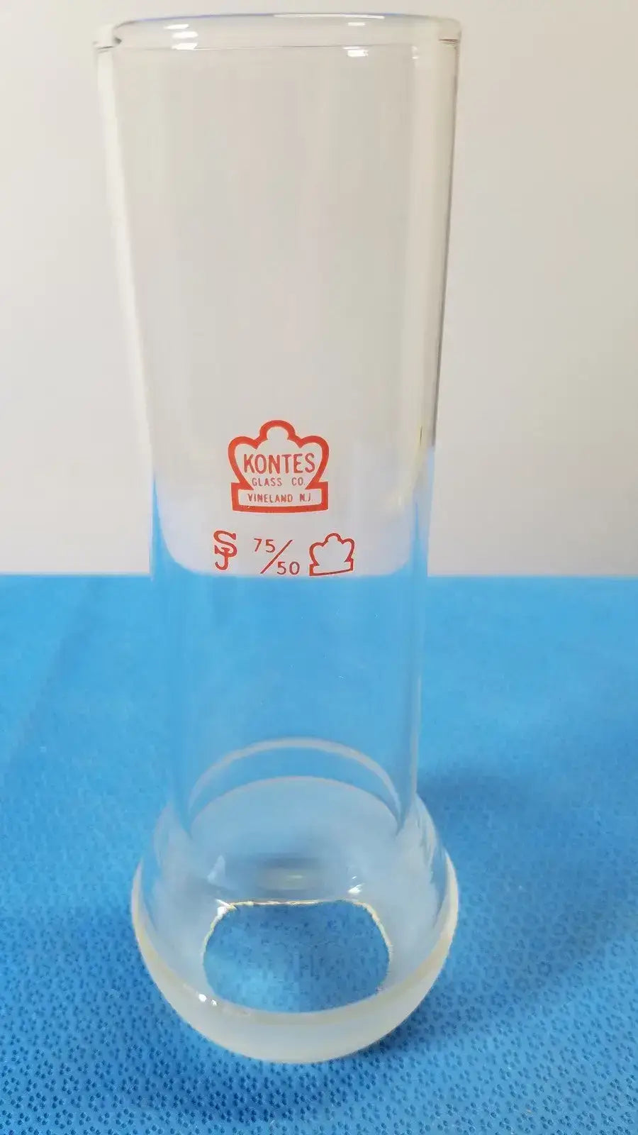 KONTES 75/50 Ball Joint Glassblower – Durable Borosilicate Glass Laboratory Laboratory Glassware Joint, second-hand product photo 1