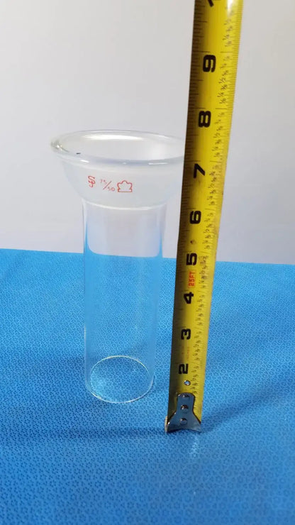 KIMAS KONTES 75/50 Ball Joint Male Corning Lab Glass Borosilicate Adapter Laboratory Glassware Adapter, second-hand product photo 3