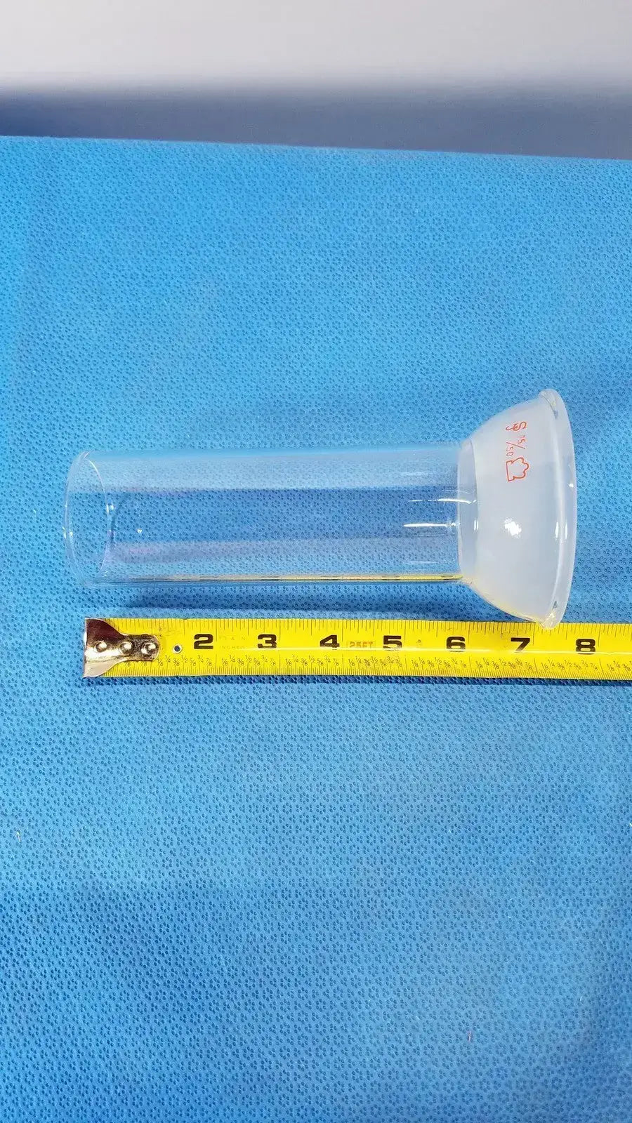 KIMAS KONTES 75/50 Ball Joint Male Corning Lab Glassware Borosilicate Glass Laboratory Glassware, second-hand product photo 2