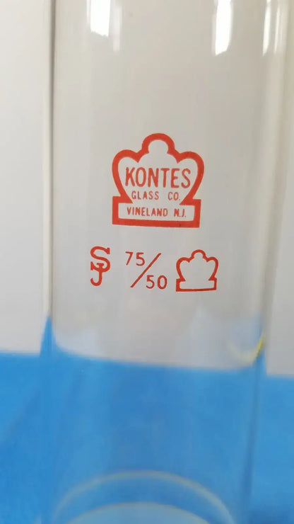 KONTES 75/50 Ball Joint Male Corning Lab Glassware Borosilicate Glass Laboratory Glassware Part, second-hand product photo 2