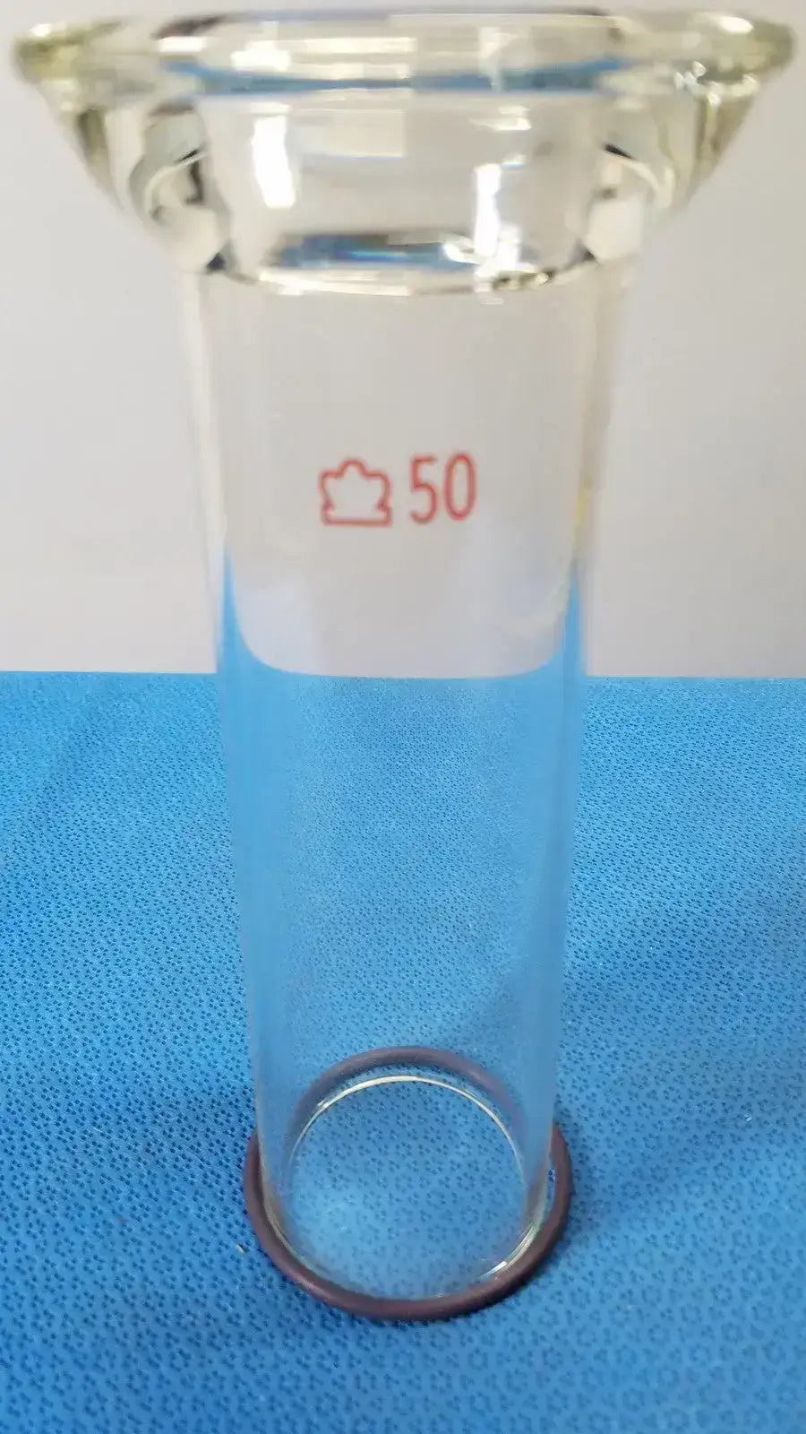KONTES Glass Adapter – Laboratory Glassware Cylinder Adapter Size #50 Laboratory Glassware Adapter, second-hand product photo 1