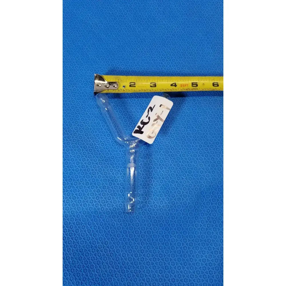 KONTES Glass Y-Shaped Barbed Hose Connector – Laboratory Glassware Adapter Laboratory Glassware Adapter, second-hand product photo 4