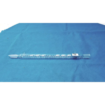 Kontes Graham Coil Condenser 24/40 Joints 300 mm Jacket 475 mm OAL Lab Glass USA Laboratory Glass Condenser, second-hand product photo 16