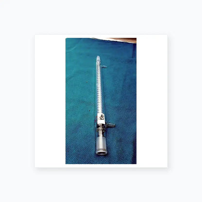 Kontes Graham Coil Condenser 24/40 Joints 300 mm Jacket 475 mm OAL Lab Glass USA Laboratory Glass Condenser, second-hand product photo 13
