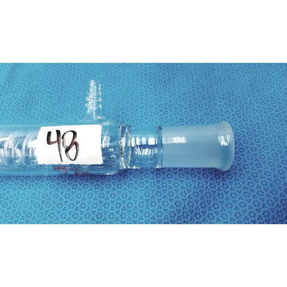 Kontes Graham Coil Condenser 24/40 Joints 300 mm Jacket 475 mm OAL Lab Glass USA Laboratory Glass Condenser, second-hand product photo 6