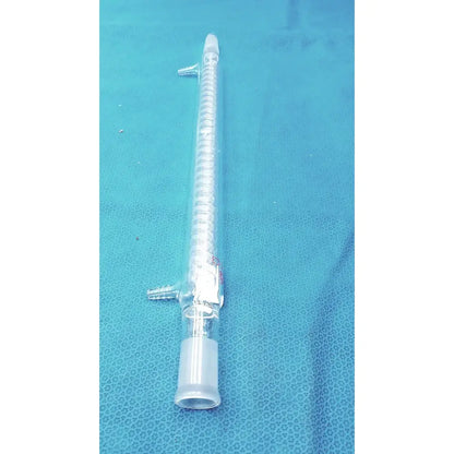 Kontes Graham Coil Condenser 24/40 Joints 300 mm Jacket 475 mm OAL Lab Glass USA Laboratory Glass Condenser, second-hand product photo 18