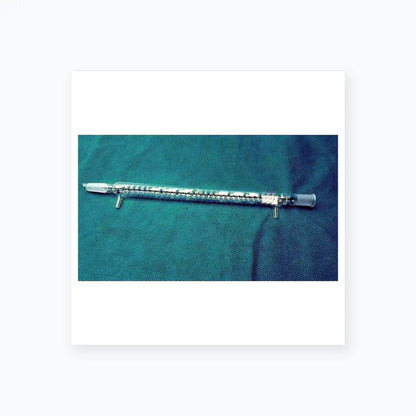 Kontes Graham Coil Condenser 24/40 Joints 300 mm Jacket 475 mm OAL Lab Glass USA Laboratory Glass Condenser, second-hand product photo 1