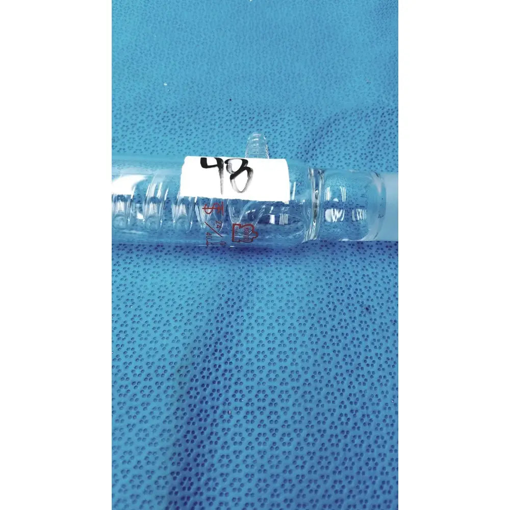 Kontes Graham Coil Condenser 24/40 Joints 300 mm Jacket 475 mm OAL Lab Glass USA Laboratory Glass Condenser, second-hand product photo 9