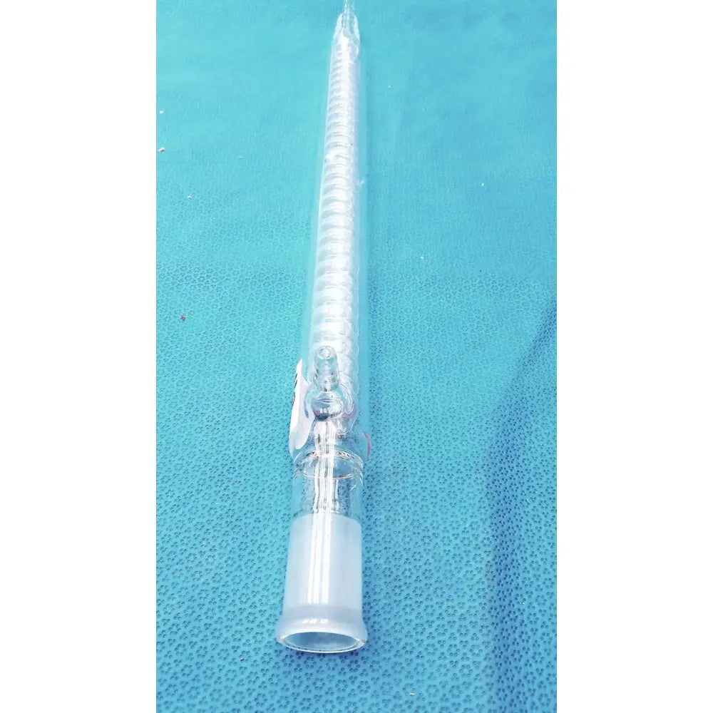 Kontes Graham Coil Condenser 24/40 Joints 300 mm Jacket 475 mm OAL Lab Glass USA Laboratory Glass Condenser, second-hand product photo 17