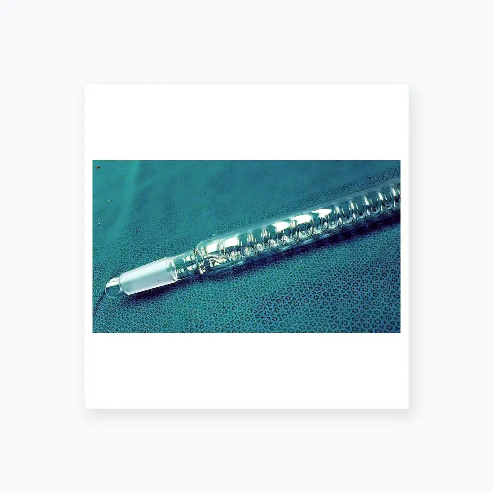 Kontes Graham Coil Condenser 24/40 Joints 300 mm Jacket 475 mm OAL Lab Glass USA Laboratory Glass Condenser, second-hand product photo 10
