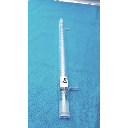 Kontes Graham Coil Condenser 24/40 Joints 300 mm Jacket 475 mm OAL Lab Glass USA Laboratory Glass Condenser, second-hand product photo 13