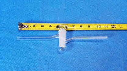 KONTES High Vacuum Glass Single Oblique Stopcock – Laboratory Glassware Valve Laboratory Glass Stopcock, second-hand product photo 2
