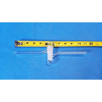 KONTES High Vacuum Glass Single Oblique Stopcock – Laboratory Glassware Valve Laboratory Glass Stopcock, second-hand product photo 2