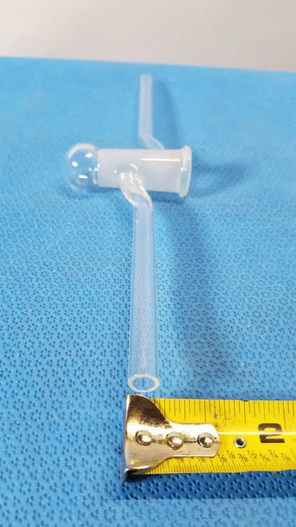 KONTES High Vacuum Glass Single Oblique Stopcock – Laboratory Glassware Valve Laboratory Glass Stopcock, second-hand product photo 4