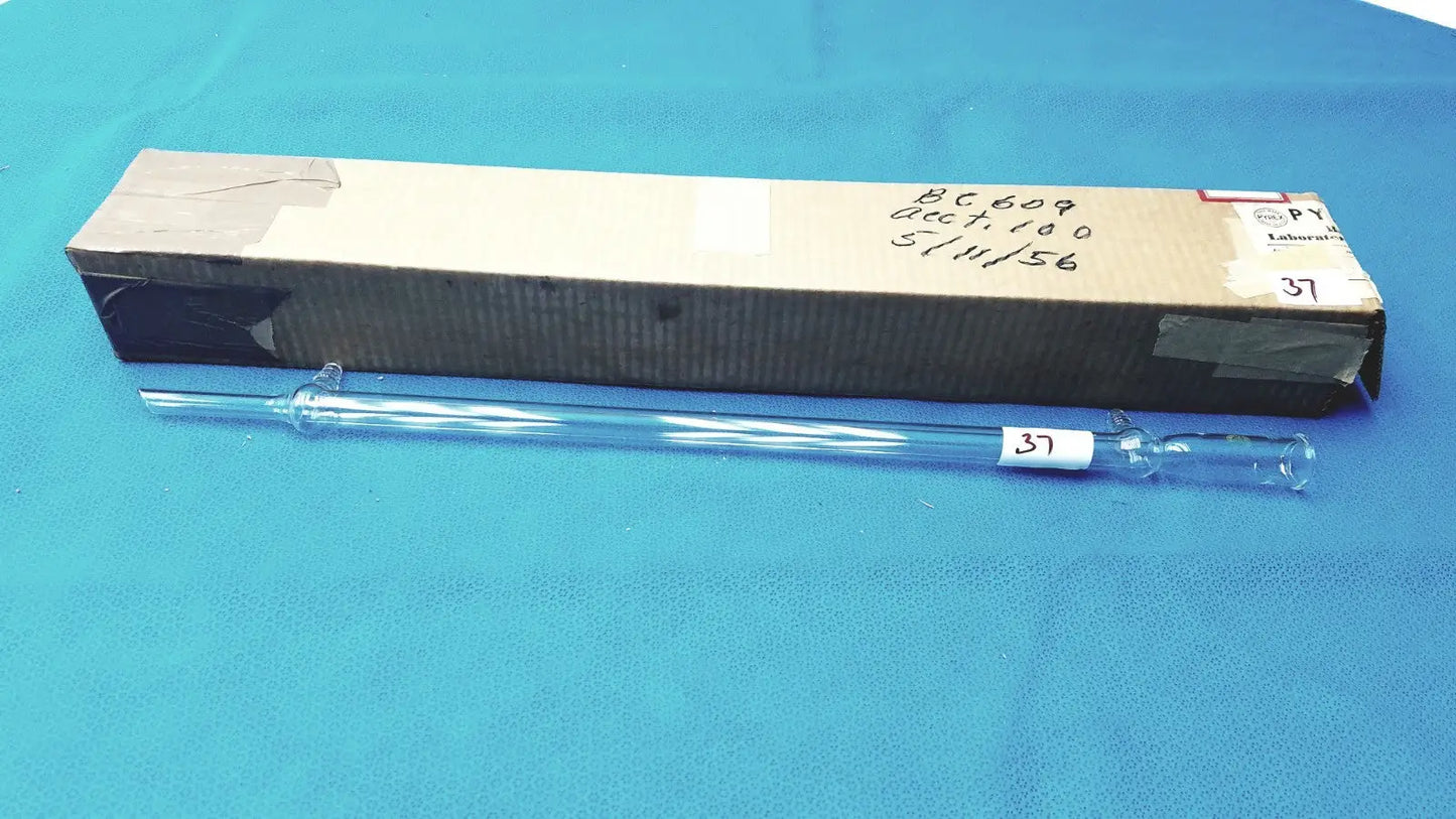 Reuse Medical Kontes Kimble Spherical Glass Ball Joint 75/50, Fits 54mm Opening Jars & Reagent Bottles, second-hand product photo 1