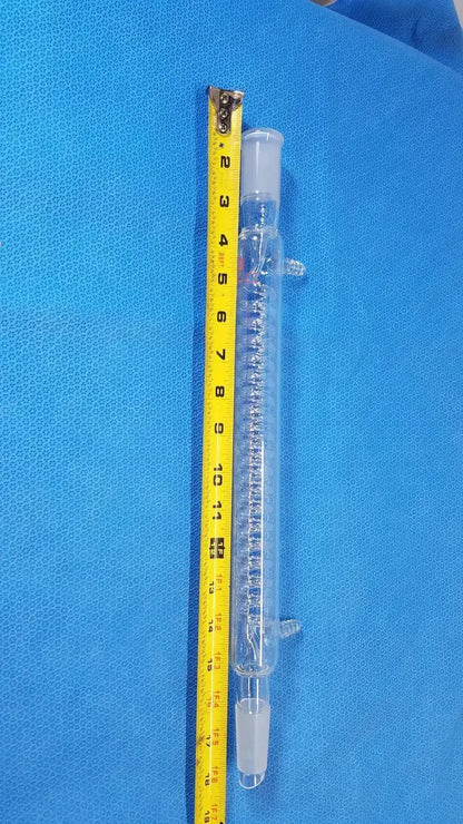 KONTES KONTEX Distillation Condenser, Borosilicate Glass Distillation Condenser, second-hand product photo 1