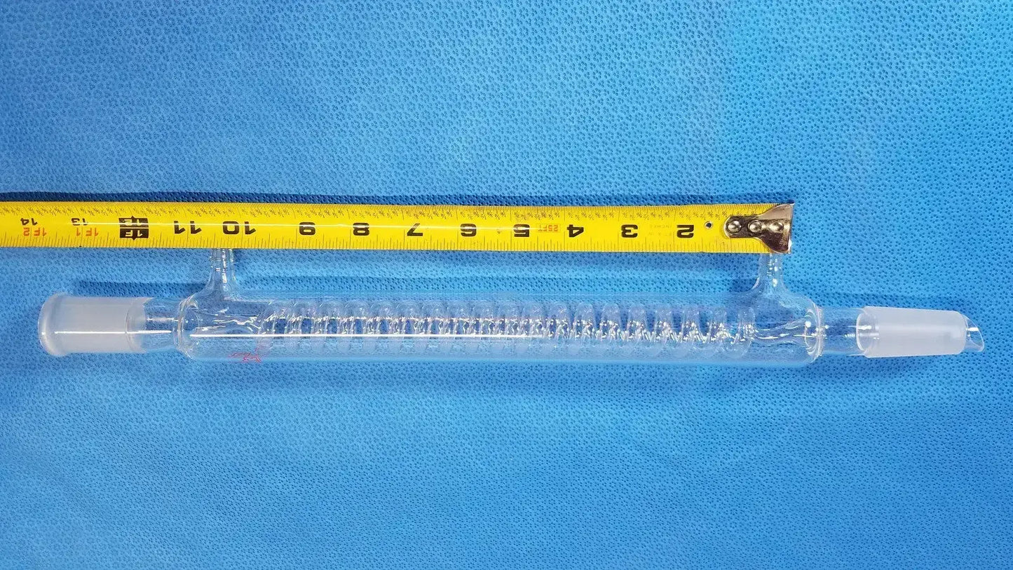 KONTES KONTEX Distillation Condenser, Borosilicate Glass Distillation Condenser, second-hand product photo 4